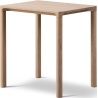 chêne vernis – 39 x 31 cm – table basse Piloti 6700 - Fredericia