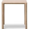 chêne savonné – 39 x 31 cm – table basse Piloti 6700 - Fredericia