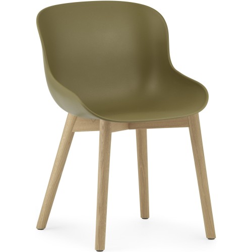 Olive / Chêne – Chaise Hyg - Normann Copenhagen