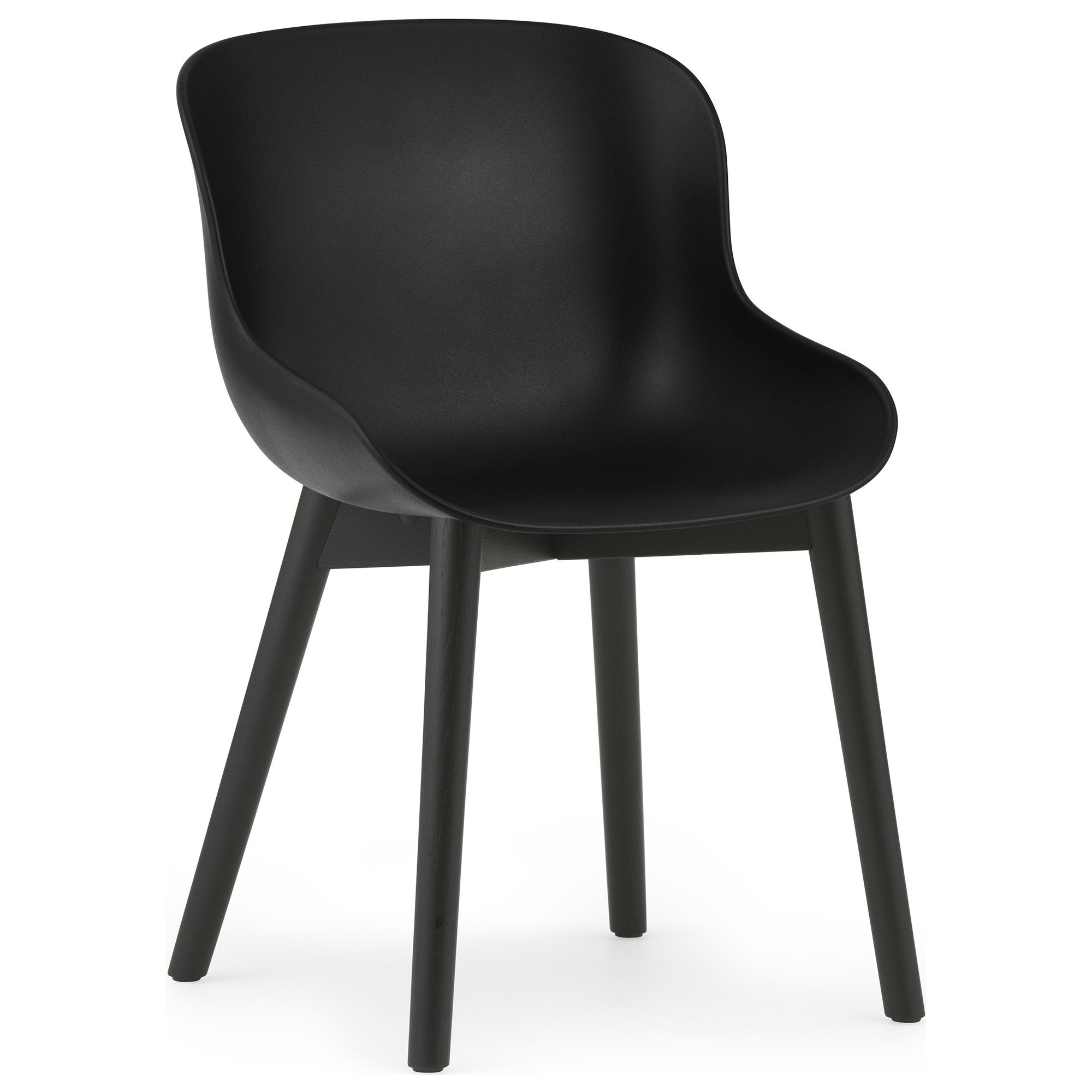 Noir / Chêne peint en noir – Chaise Hyg - Normann Copenhagen