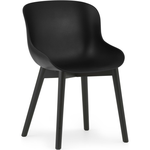 Black / Black lacquered Oak – Hyg Chair - Normann Copenhagen