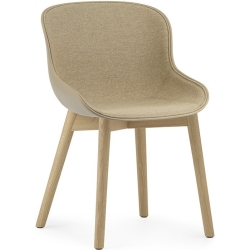 Sand / Main Line Flax 12 / chêne – intérieur rembourrée – Chaise Hyg - Normann Copenhagen