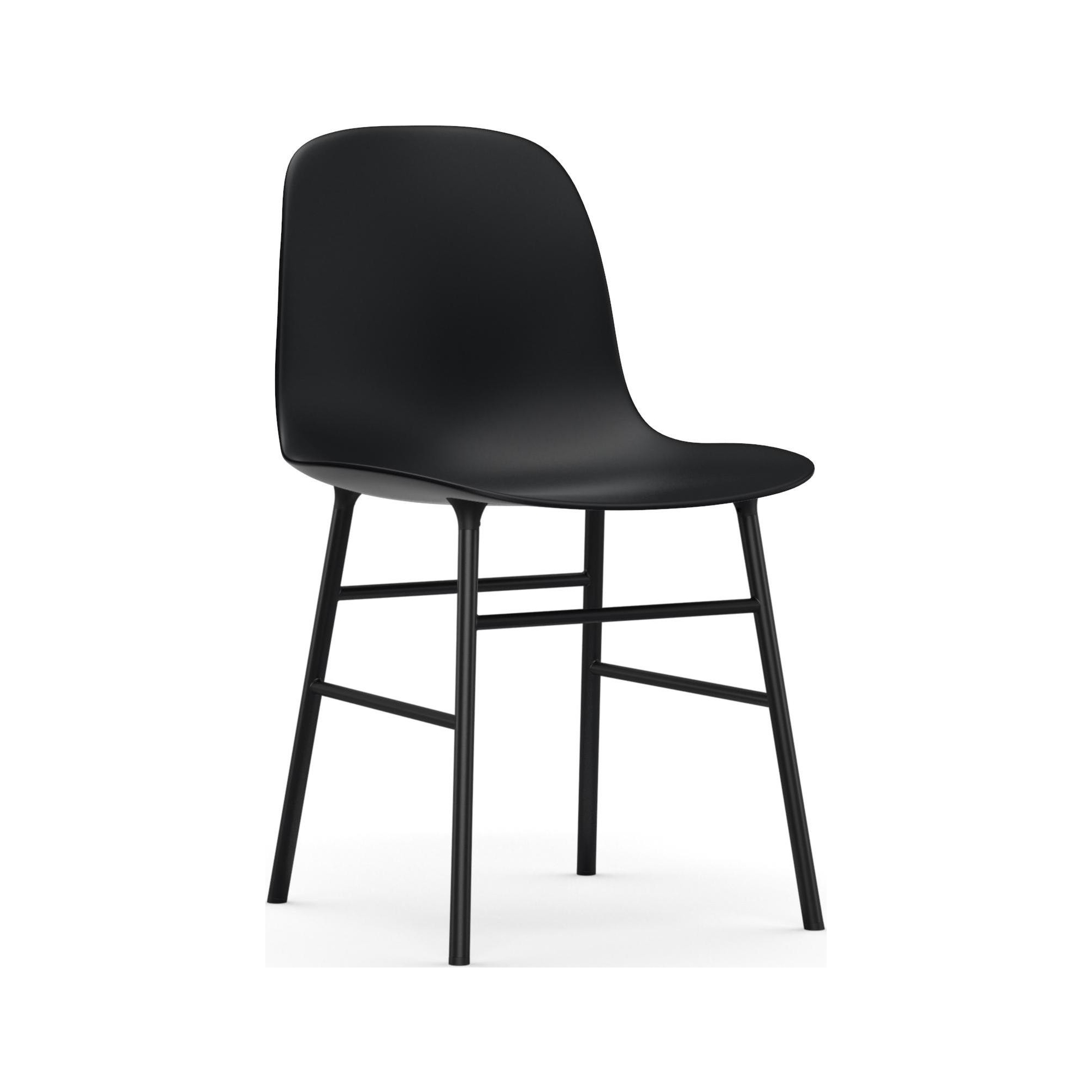 Black / Black – Form Chair - Normann Copenhagen