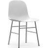 white / chrome – Form Chair - Normann Copenhagen