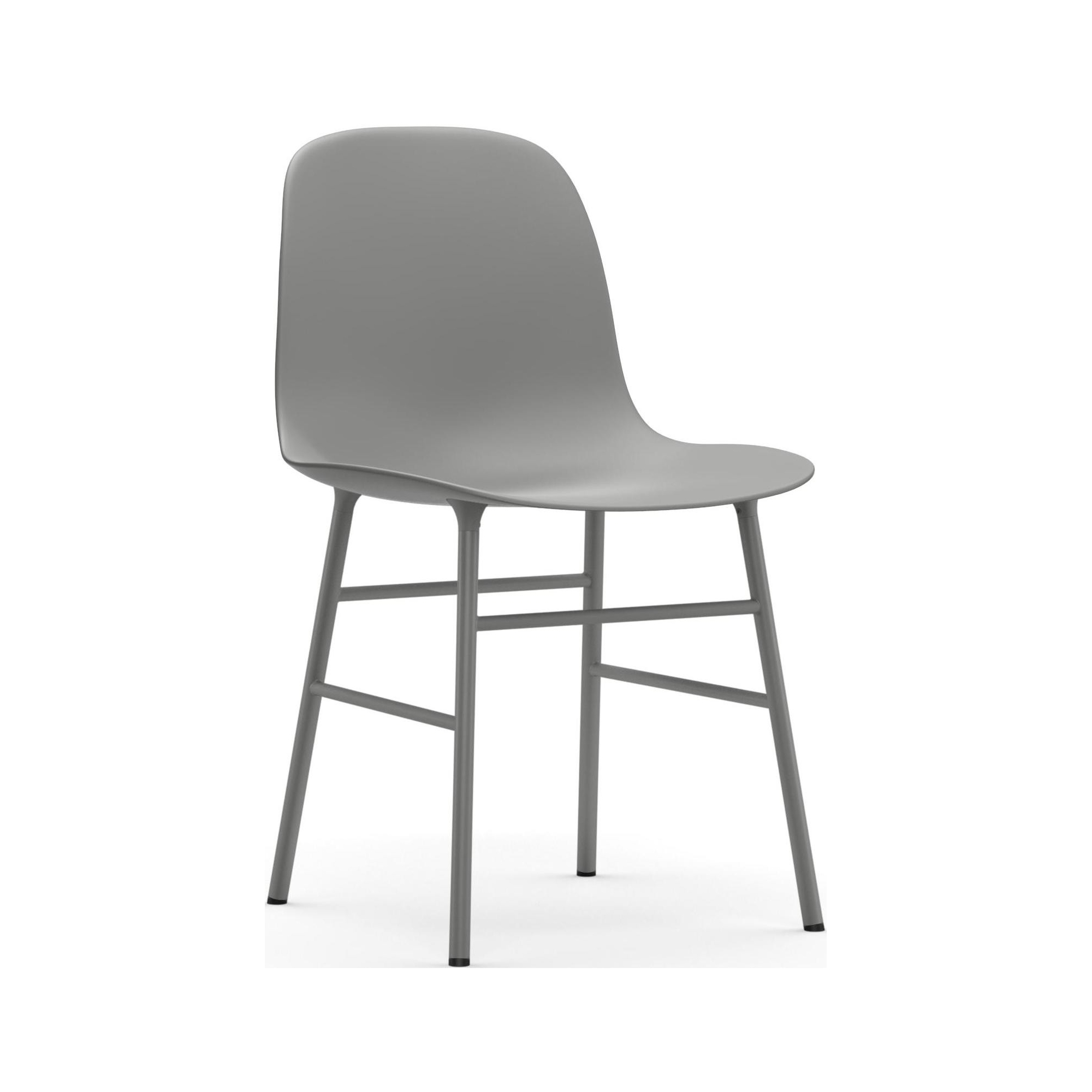 gris / gris – Chaise Form - Normann Copenhagen