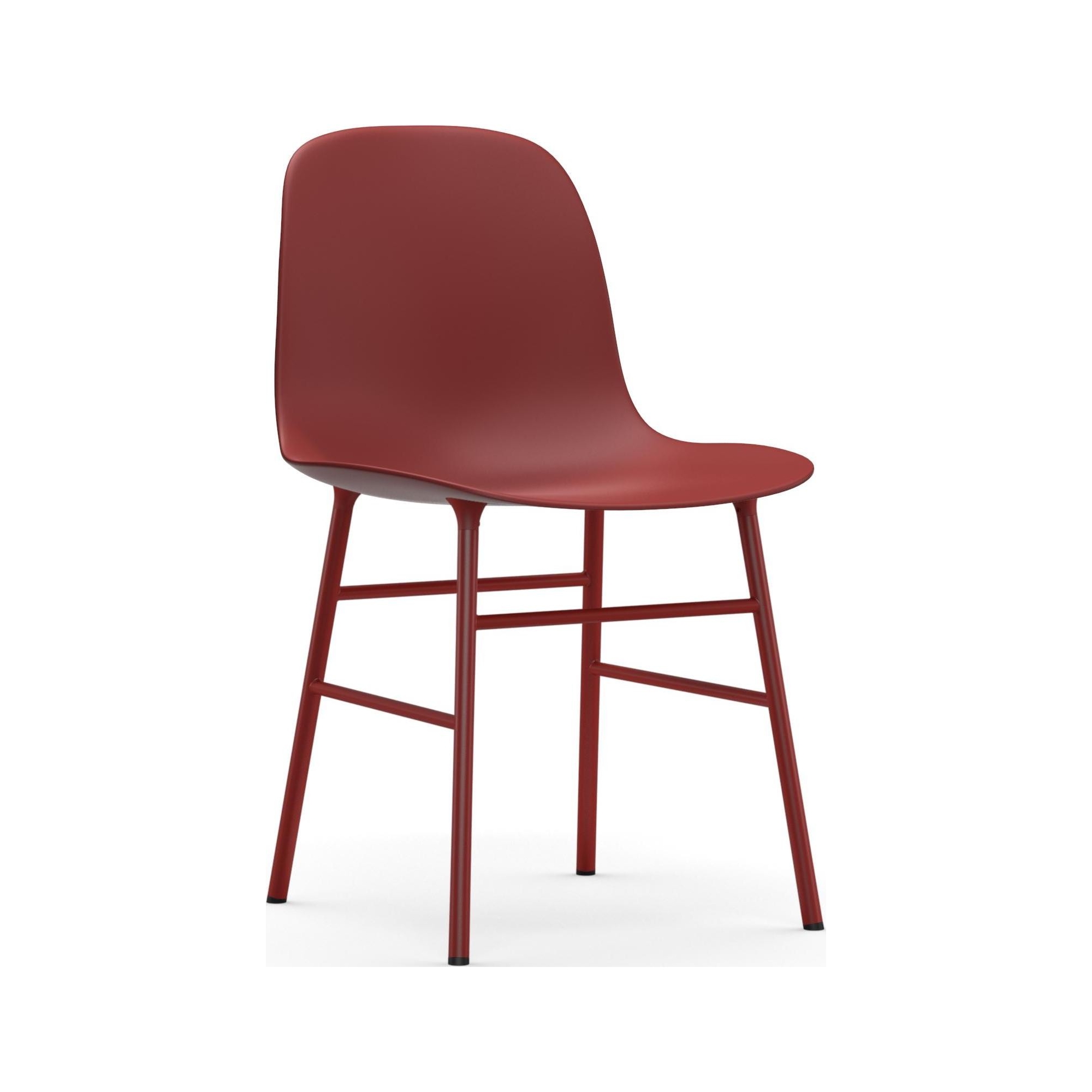 red / red – Form Chair - Normann Copenhagen