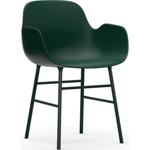 vert / vert – Chaise Form avec accoudoirs - Normann Copenhagen