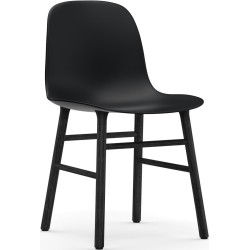 Black / Black lacquered oak – Form Chair - Normann Copenhagen