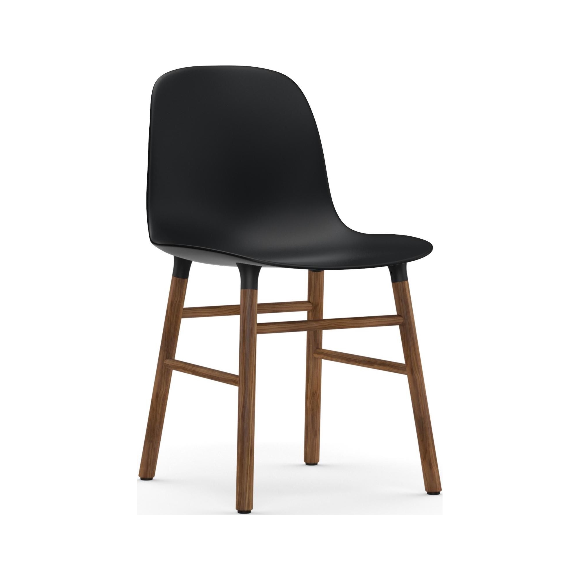 Black / Walnut – Form Chair - Normann Copenhagen