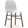 White / Walnut – Form Chair - Normann Copenhagen