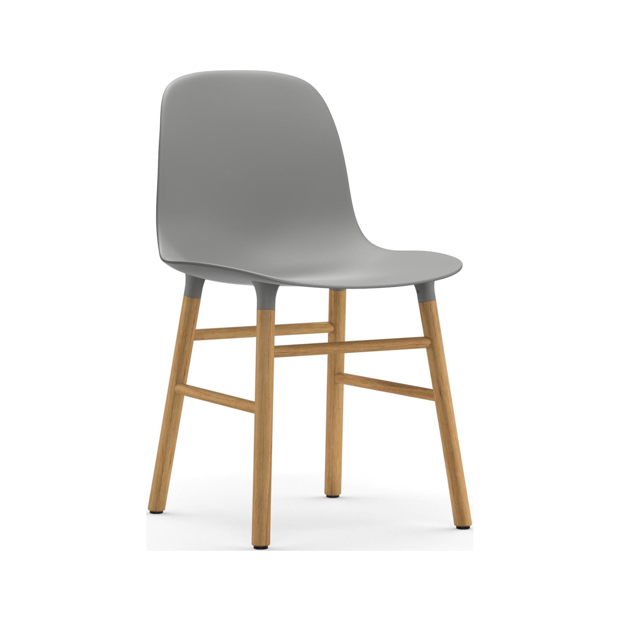 Grey / Oak – Form Chair - Normann Copenhagen