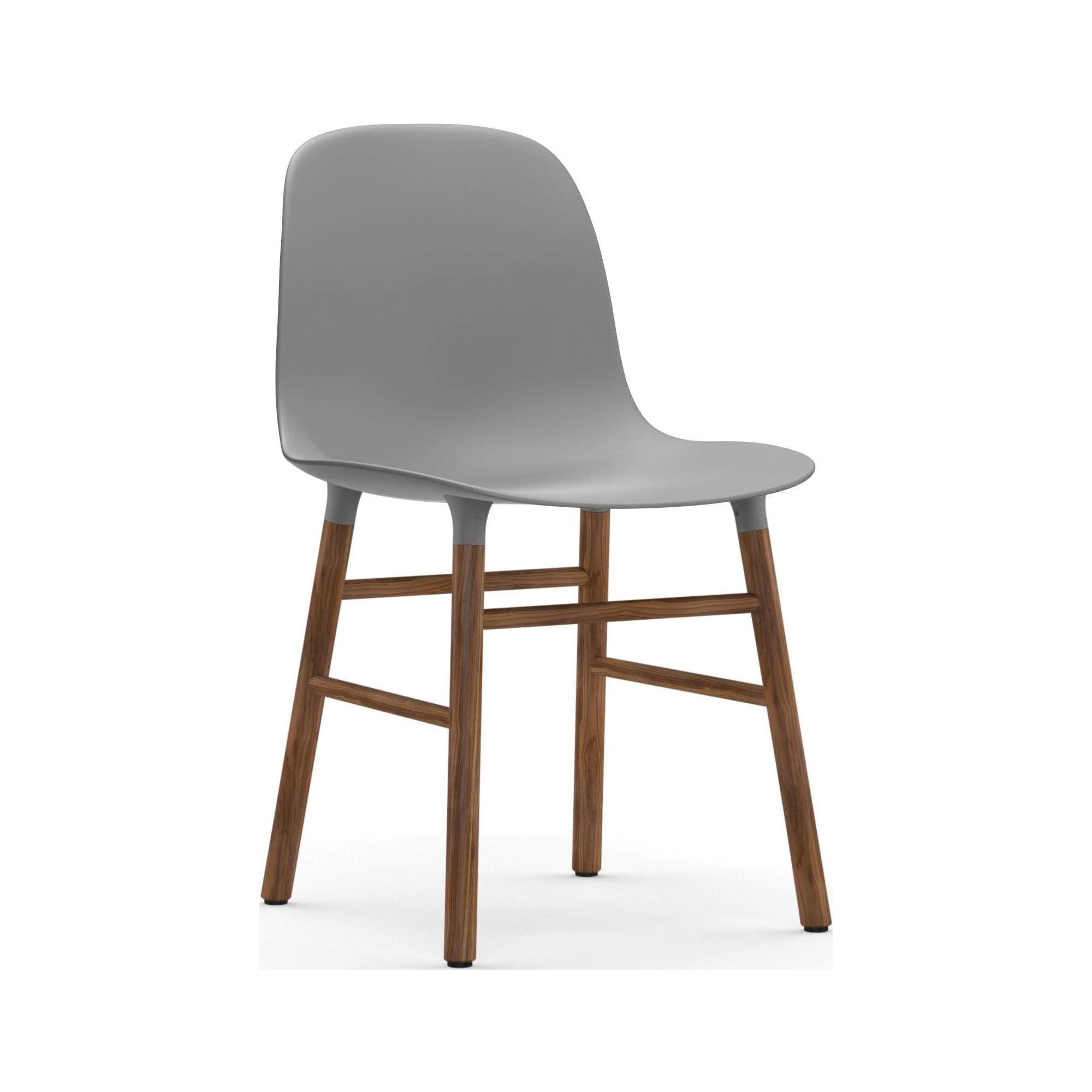 Grey / Walnut – Form Chair - Normann Copenhagen