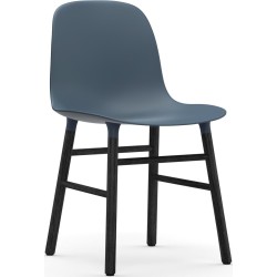 Bleu / Chêne peint en noir – Chaise Form - Normann Copenhagen