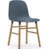 Bleu / Chêne – Chaise Form - Normann Copenhagen