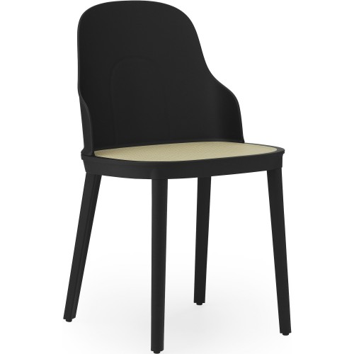 Black / braided seat – Allez Chair - Normann Copenhagen