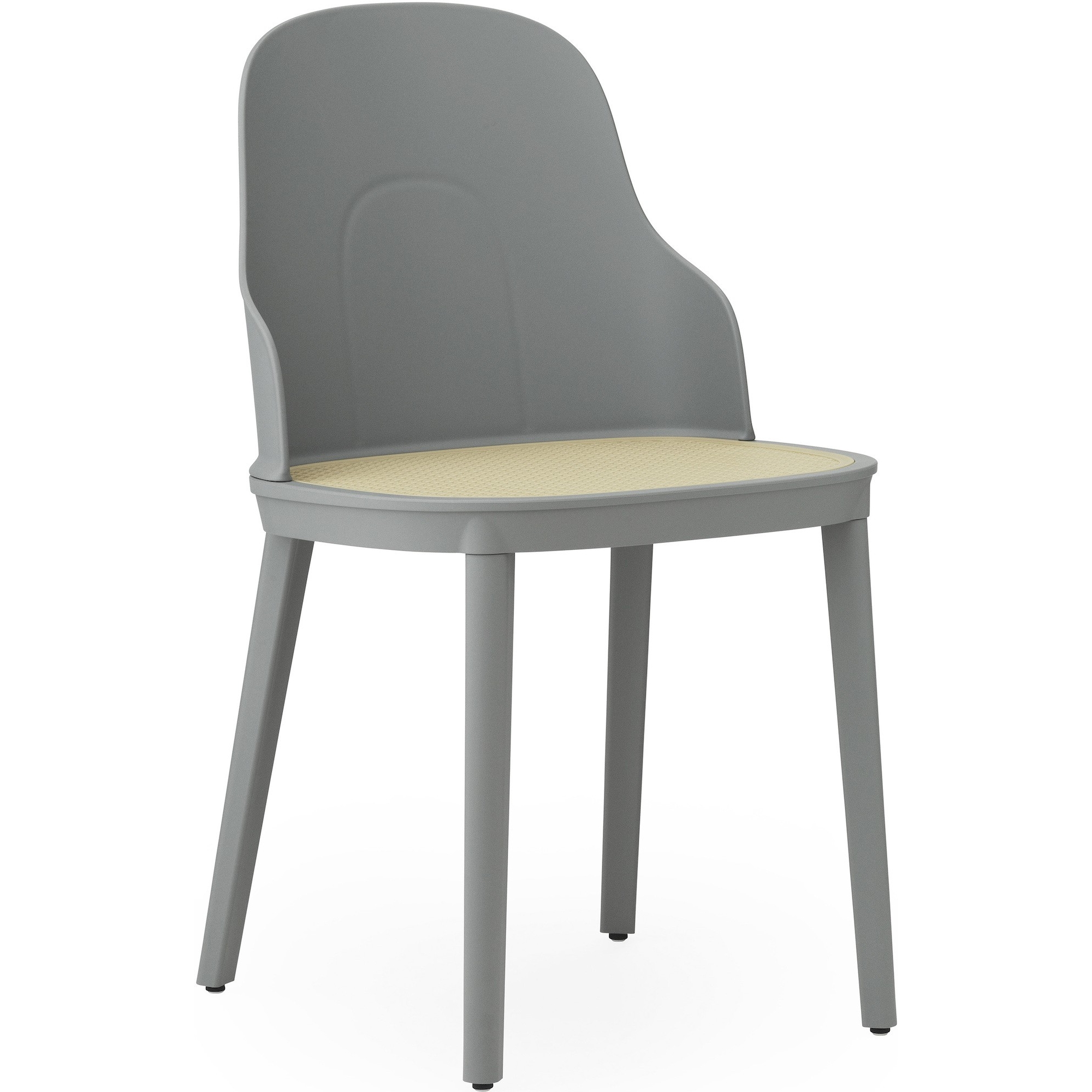 Grey / braided seat – Allez Chair - Normann Copenhagen