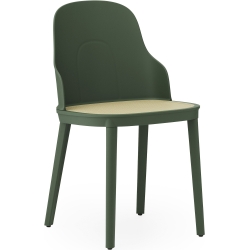 Park Green / braided seat – Allez Chair - Normann Copenhagen