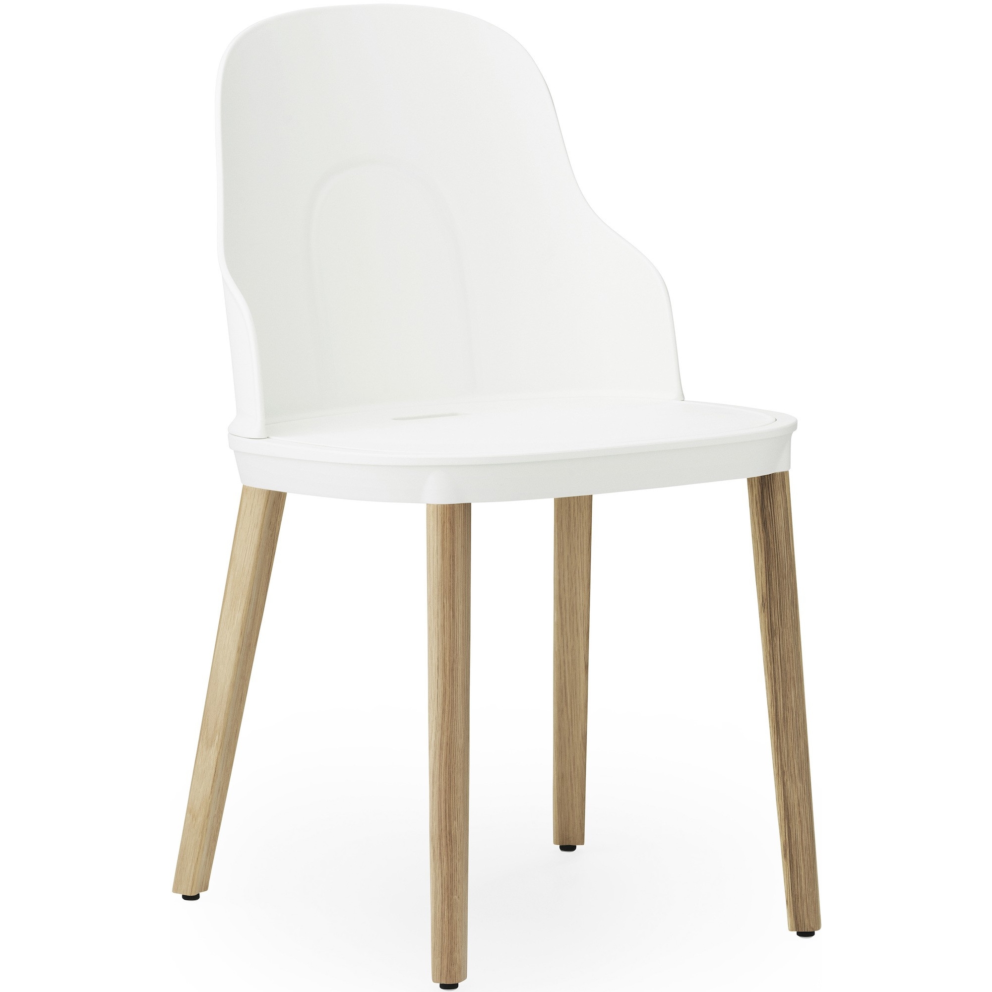 Blanc / chêne – Chaise Allez - Normann Copenhagen