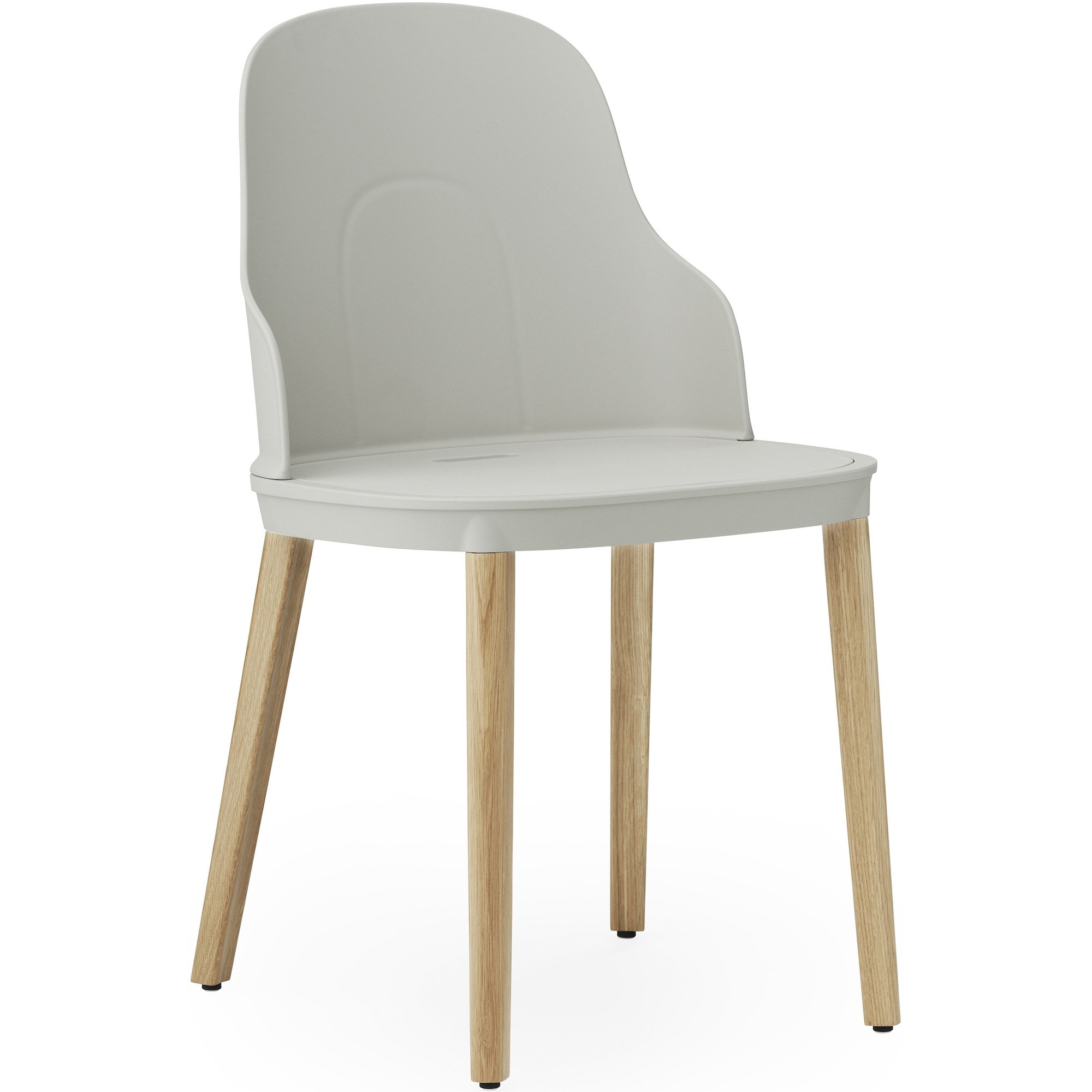 Warm grey / Chêne – Chaise Allez - Normann Copenhagen