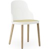 Blanc / Assise tressée / Chêne – Chaise Allez - Normann Copenhagen