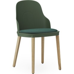 Canvas Park Green / Chêne – Chaise Allez - Normann Copenhagen