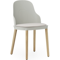 Canvas Warm Grey / Oak – Allez Chair - Normann Copenhagen