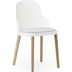 Canvas White / Oak – Allez Chair - Normann Copenhagen