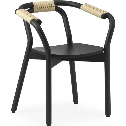 Noir / Nature – Chaise Knot - Normann Copenhagen