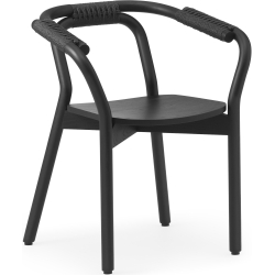 Black / Black – Knot Chair - Normann Copenhagen