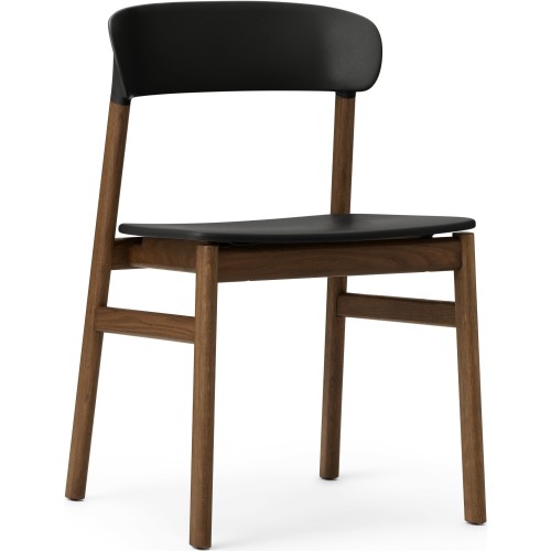 black / smoked oak - Herit chair - Normann Copenhagen