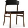 black / smoked oak - Herit chair - Normann Copenhagen