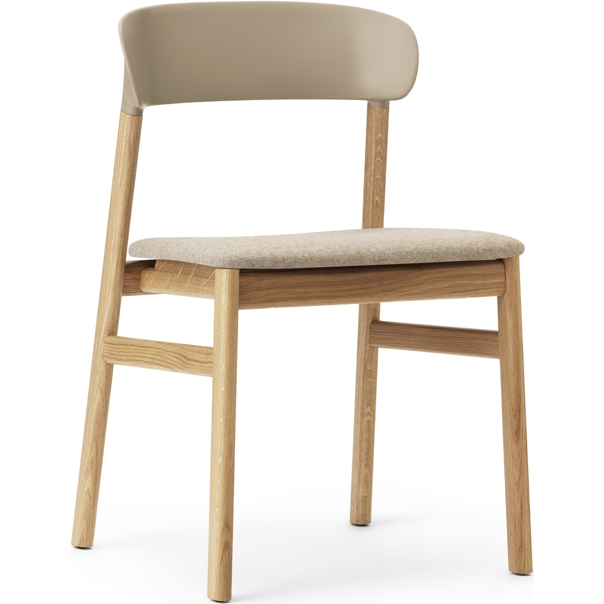 Synergy sand / oak - Herit chair - Normann Copenhagen