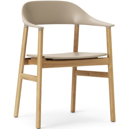 sand / oak - Herit armchair - Normann Copenhagen