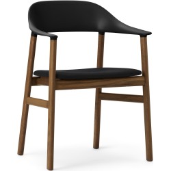 Synergy black / smoked oak - Herit armchair - Normann Copenhagen