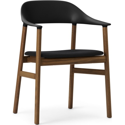 Synergy black / smoked oak - Herit armchair - Normann Copenhagen