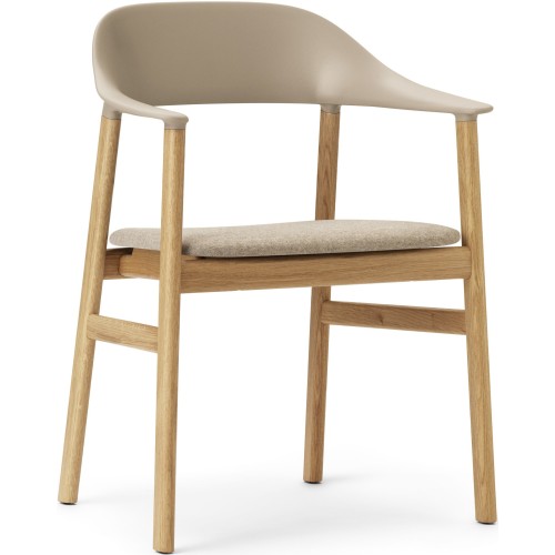 Synergy sand / oak - Herit armchair - Normann Copenhagen