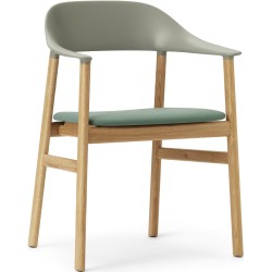 Synergy Dusty green / chêne - fauteuil Herit - Normann Copenhagen