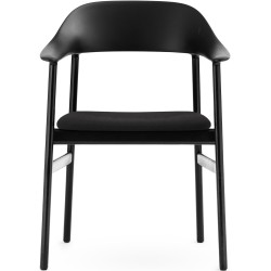 Synergy Black / Black - Herit armchair - Normann Copenhagen