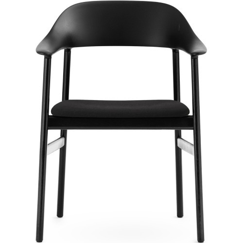 Synergy noir / noir - fauteuil Herit - Normann Copenhagen