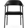 Synergy Black / Black - Herit armchair - Normann Copenhagen