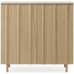 98,5 x 45 x H96,5 cm – Chêne – buffet RIB - Normann Copenhagen