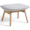 Mode 002 / Remix 123 – lacquered oak – Uchiwa ottoman - HAY