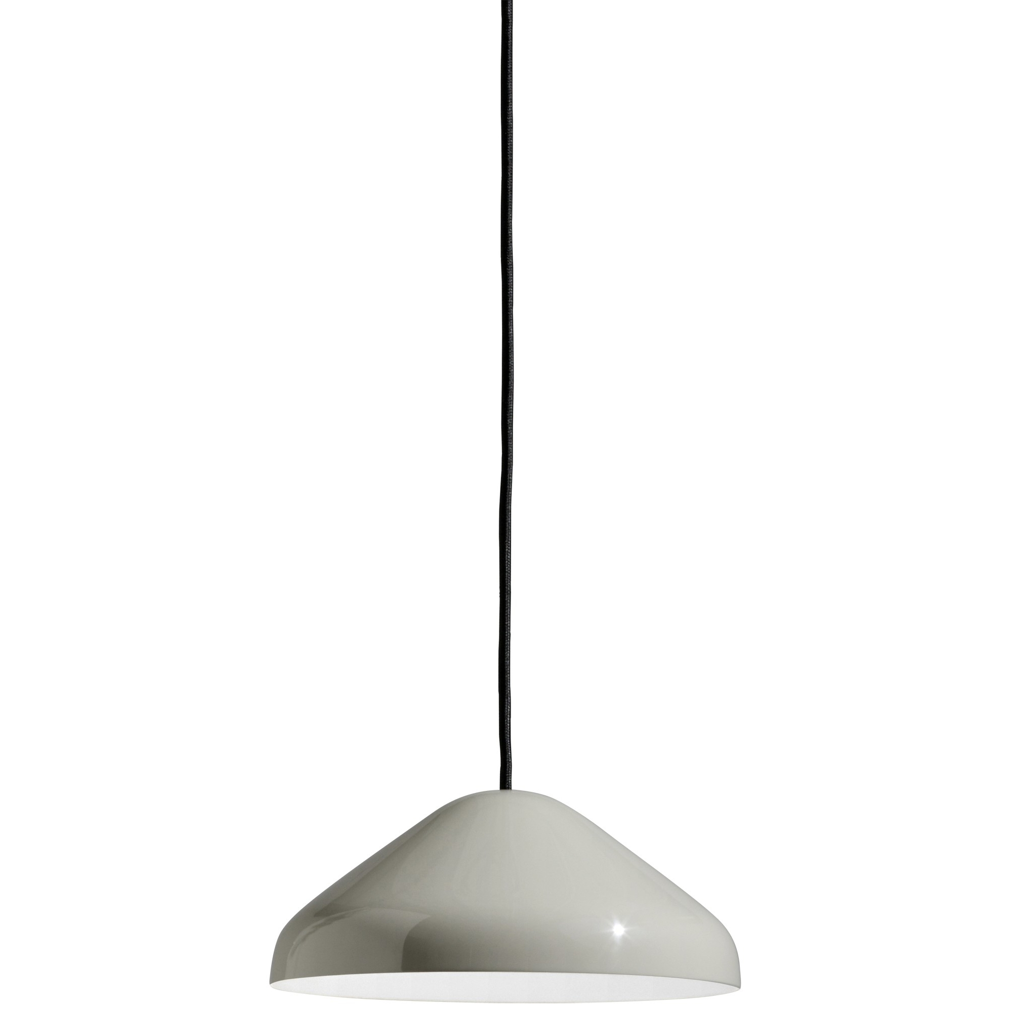 Pao Steel 230 pendant – Grey – Ø23 X H10 cm - HAY