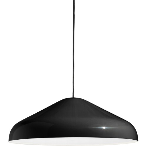 Suspension Pao Steel 470 – Noir – Ø47 X H16,5 cm - HAY