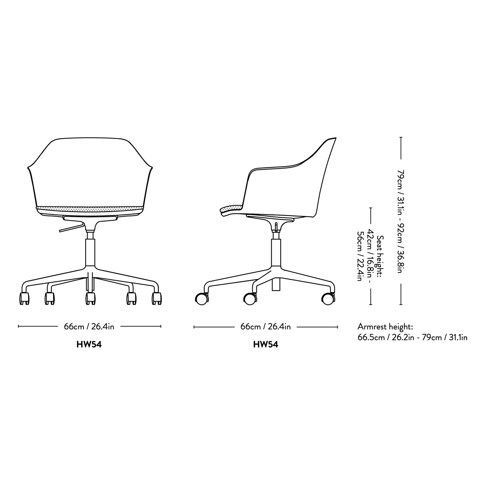 Rely Chair HW54 - &Tradition