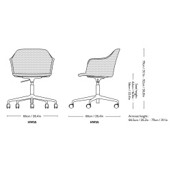 Rely chair HW55 - &Tradition