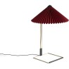 Lampe de table Matin – Ø38 x H52 cm – Rouge Oxyde - HAY