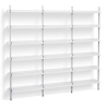 Pier System 103 –  PS White Shelves + Anodised Aluminium Profiles - HAY