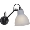 Black / Polycarbonate – CL I – wall lamp Gras n°104 Bathroom - DCW éditions