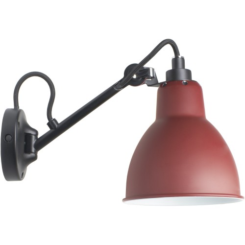 Black / Red – wall lamp Gras n°104 - DCW éditions